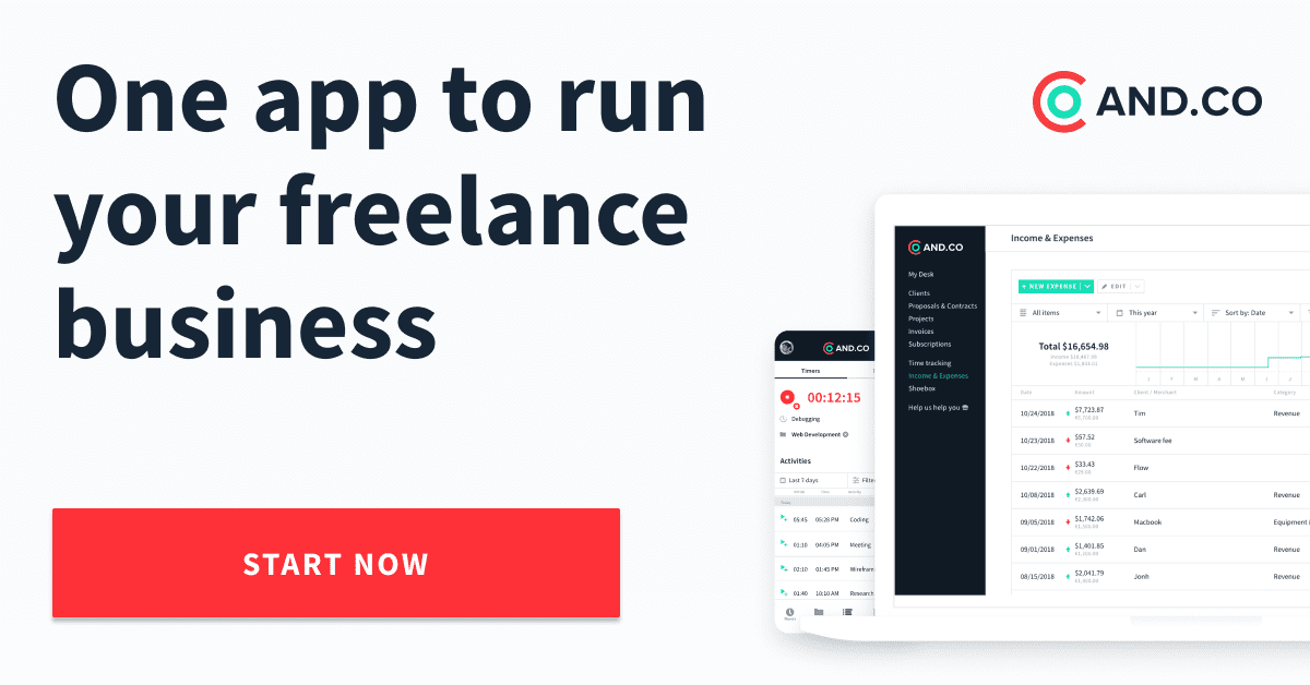 And Co – a Business Tool, CRM, Invoice
